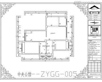滁州中央公館CAD戶型圖