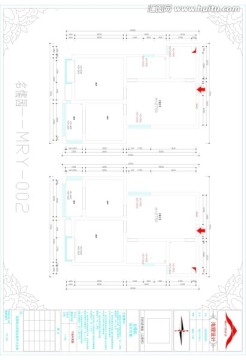 滁州龍蟠南苑名儒園CAD戶型圖