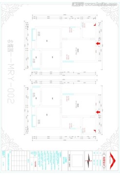 滁州龙蟠南苑名儒园CAD户型图