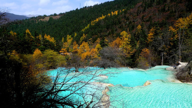 黄龙九寨沟风光