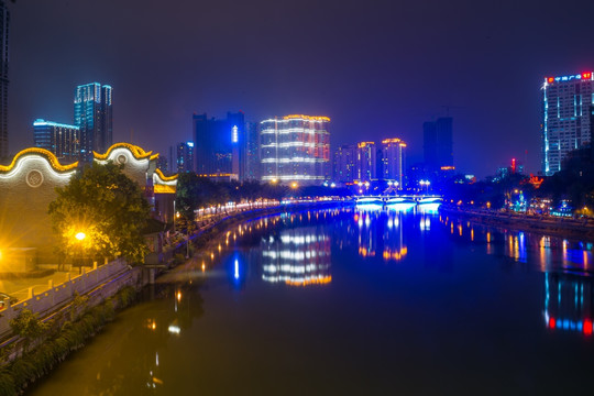 成都夜景