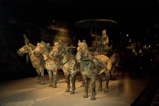 铜车马 兵马俑博物馆