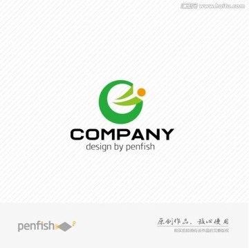 字母G飛翔logo