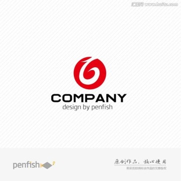 字母G簡(jiǎn)約龍LOGO