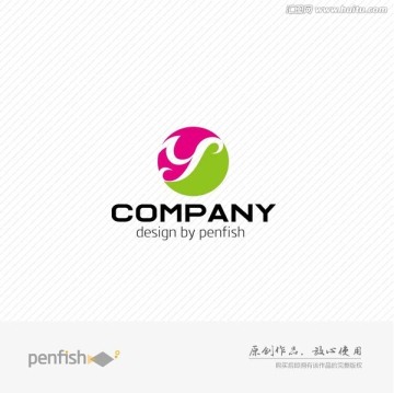 字母y水滴LOGO