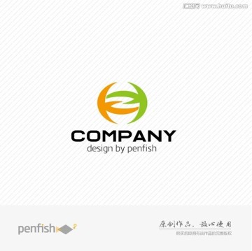 字母KZ組合LOGO