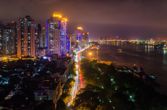 望江路 夜景