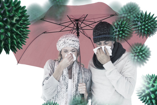 夫婦感冒的復(fù)合形象