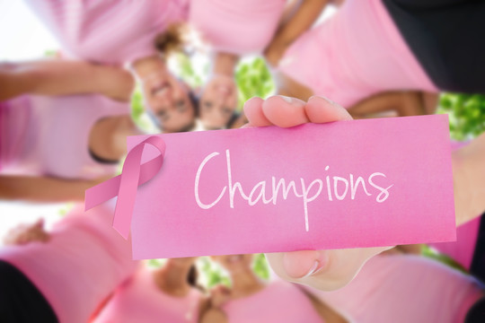 粉红色的乳腺癌意识