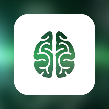 心電圖線的大腦
