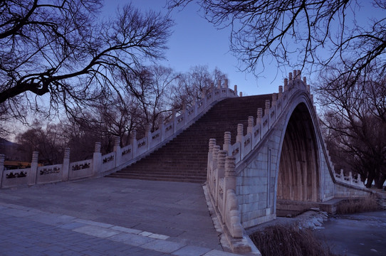 北京颐和园玉带桥