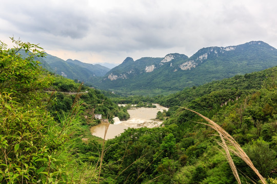 黄果树沿途风光