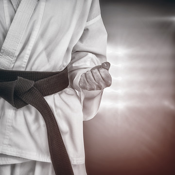 練習武術(shù)的運動員