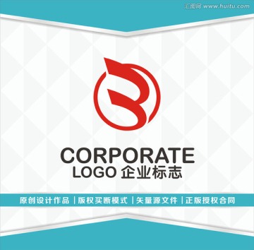 B字母logo