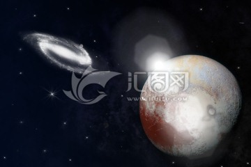 星空圖九大星系系列之冥王星