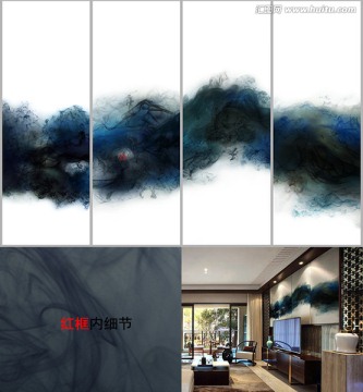 創(chuàng)意水墨 高清巨幅