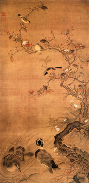 任仁發(fā) 秋水鳧鶩圖
