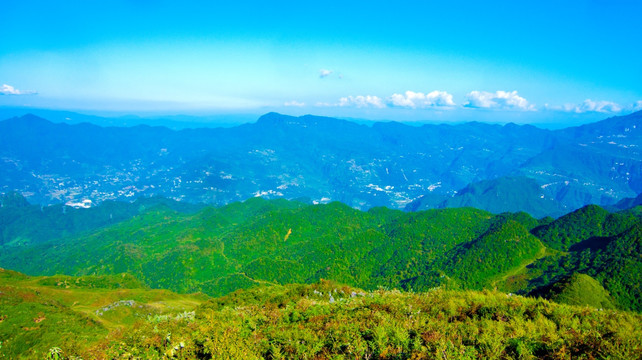 青山 山岭