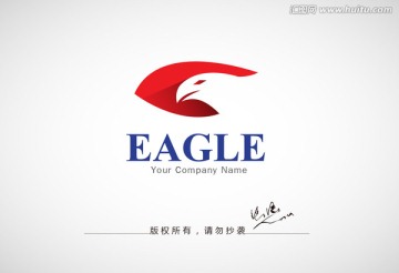 鷹頭logo