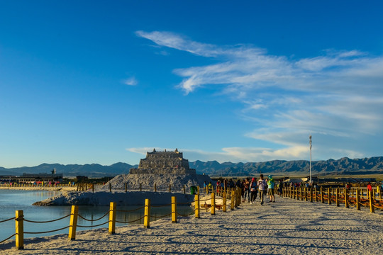 茶卡风景