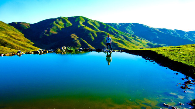 天池 山顶风光