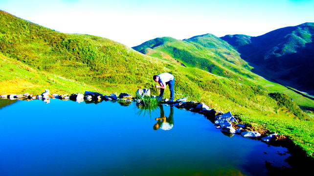 天池 山顶风光