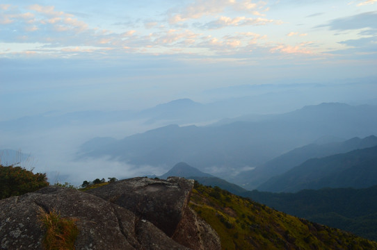 高山美景