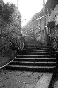 老重庆 重庆老街 下浩里 石梯