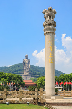 无锡灵山 阿育王柱