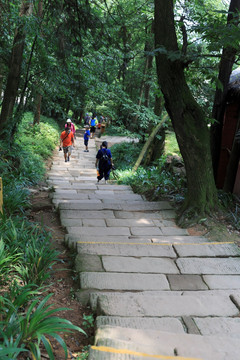 青城山山路 石阶