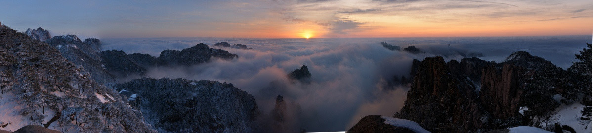 黄山日出