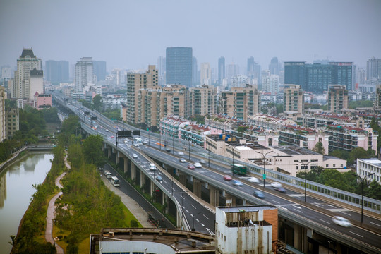 杭州德胜高架路