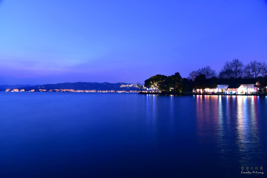 西湖夜景