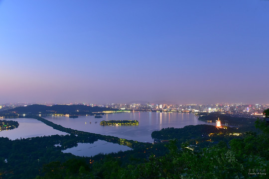 西湖全景