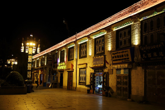 大昭寺 夜景