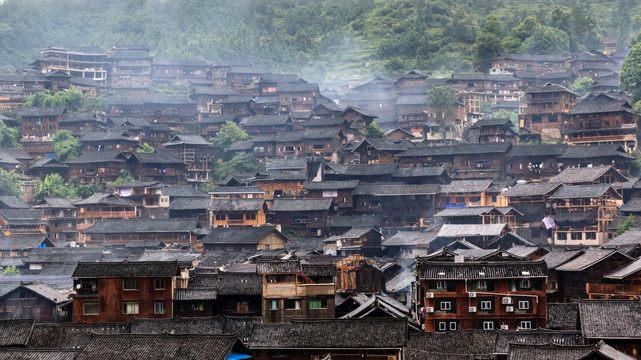 凯里雷山西江千户苗寨