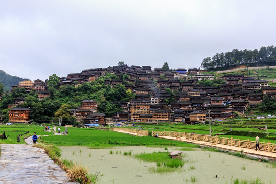 凯里雷山西江千户苗寨