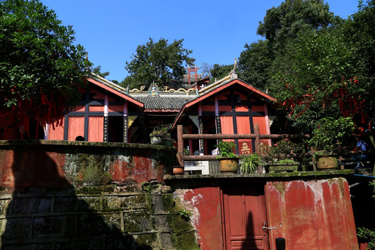 寺院 古建筑 云豁寺 圣灯山