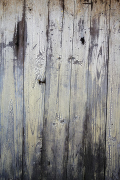老旧背景 老木板 灰墙壁