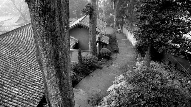 禅院钟声峨眉山万年寺