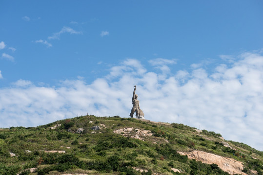 东极岛雕像