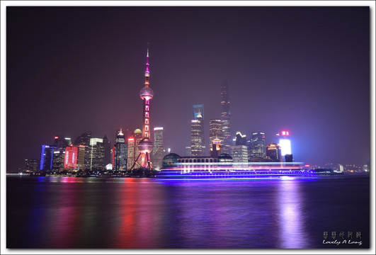 东方明珠夜景