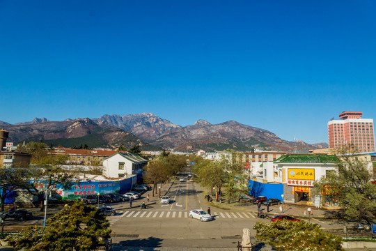 泰山远景