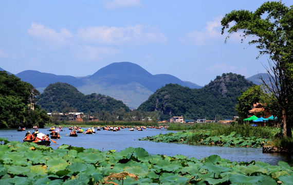 云南普者黑风景