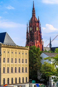 欧洲德国法兰克福大教堂