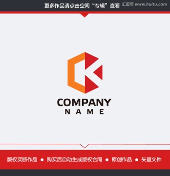 CK字母科技LOGO