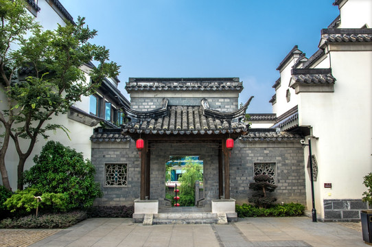 中式大門