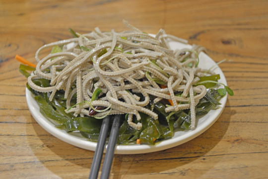 涼菜海帶千張
