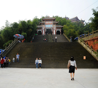 四川宜宾蜀南竹海龙呤寺