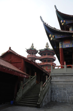 寺廟建筑 蜀南竹海龍